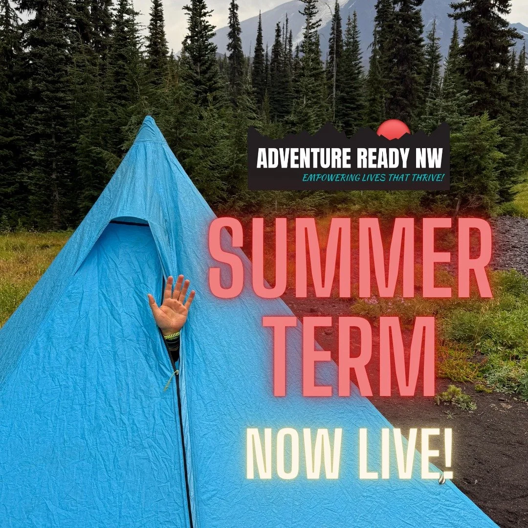 We're so STOKED FOR THIS! Summer Term is LIVE 🌞🏔️
Adventure is calling &mdash;are you in? 🧗&zwj;♀️🌲✨
Snag your spots and start planning your summer today 👀  link below👇
#adventure #getoutside #adventureiscalling #inclusion