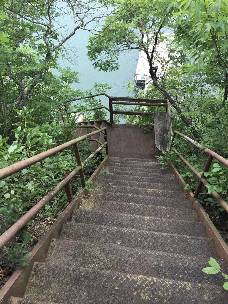 Stairway to the Lake