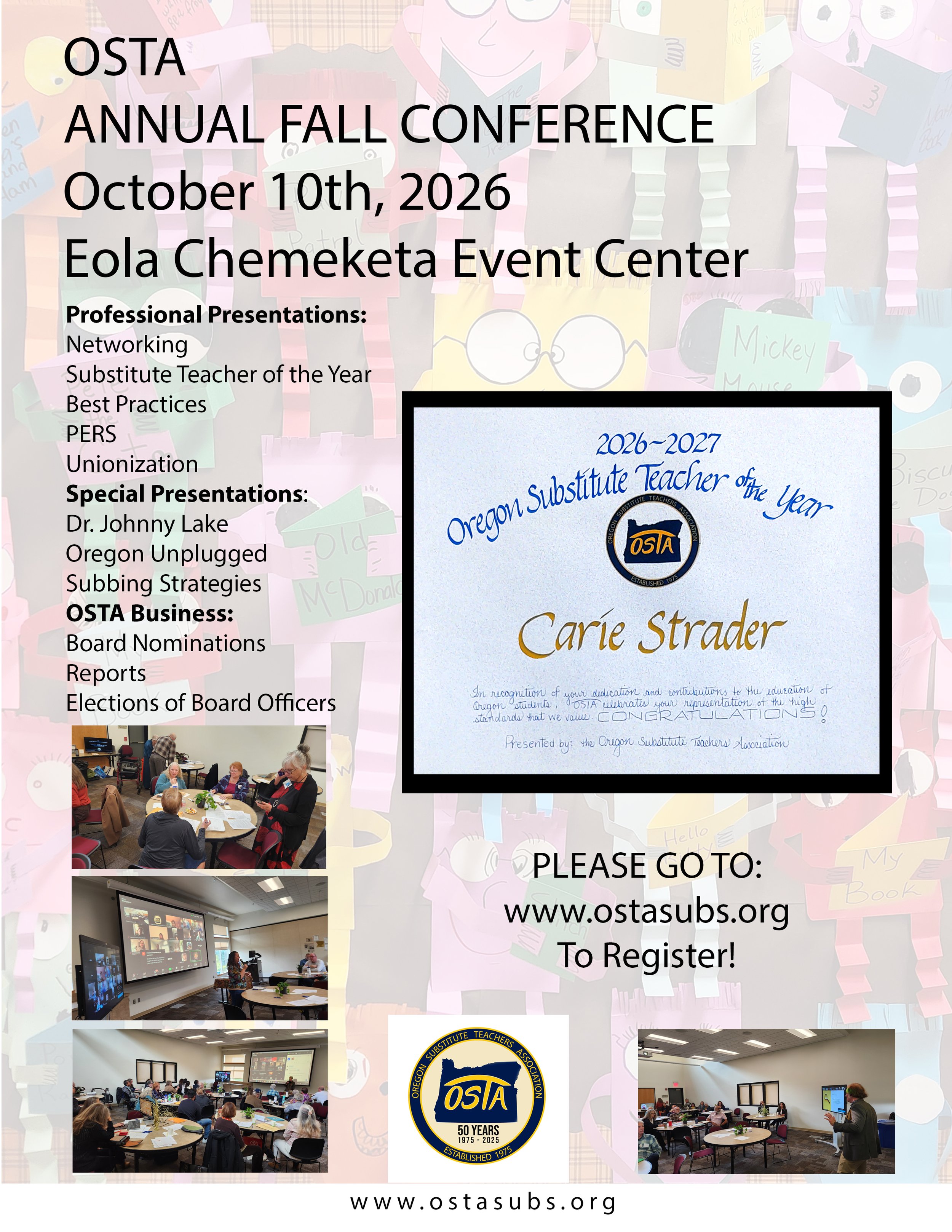 2026 Fall Conference                                                                                                                             IN-PERSON REGISTRATION