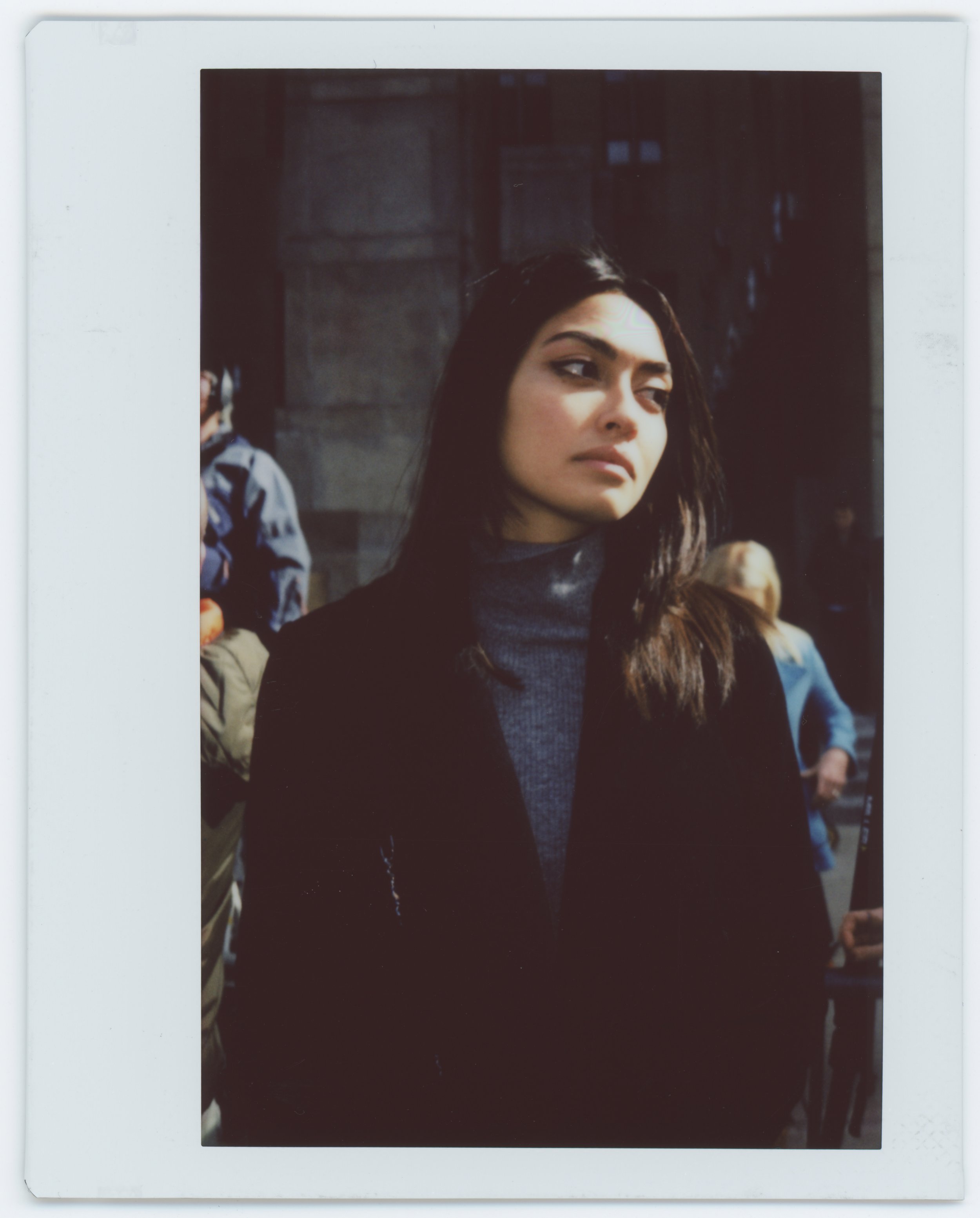 Abra Guitierrez is a model who had accused Weinstein of rape. I don't remember whether the alleged conduct was statute-barred or what, but she had no formal involvement with the trial. She came on the day of sentencing and possibly once or twice prio