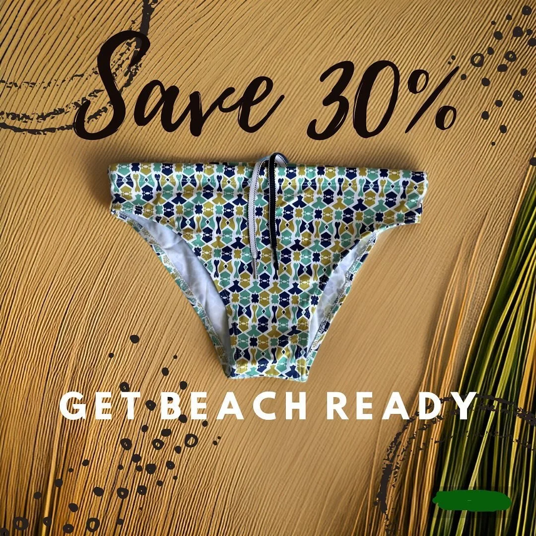 Get ready for warm weather ☀️and enjoy 30% off 🙏 with Anchoria Swimwear 🌊🐠🏝️😊