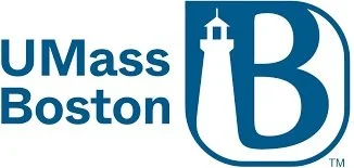 UMass Boston logo featuring a lighthouse and the letters 'B' and 'U Mass Boston'
