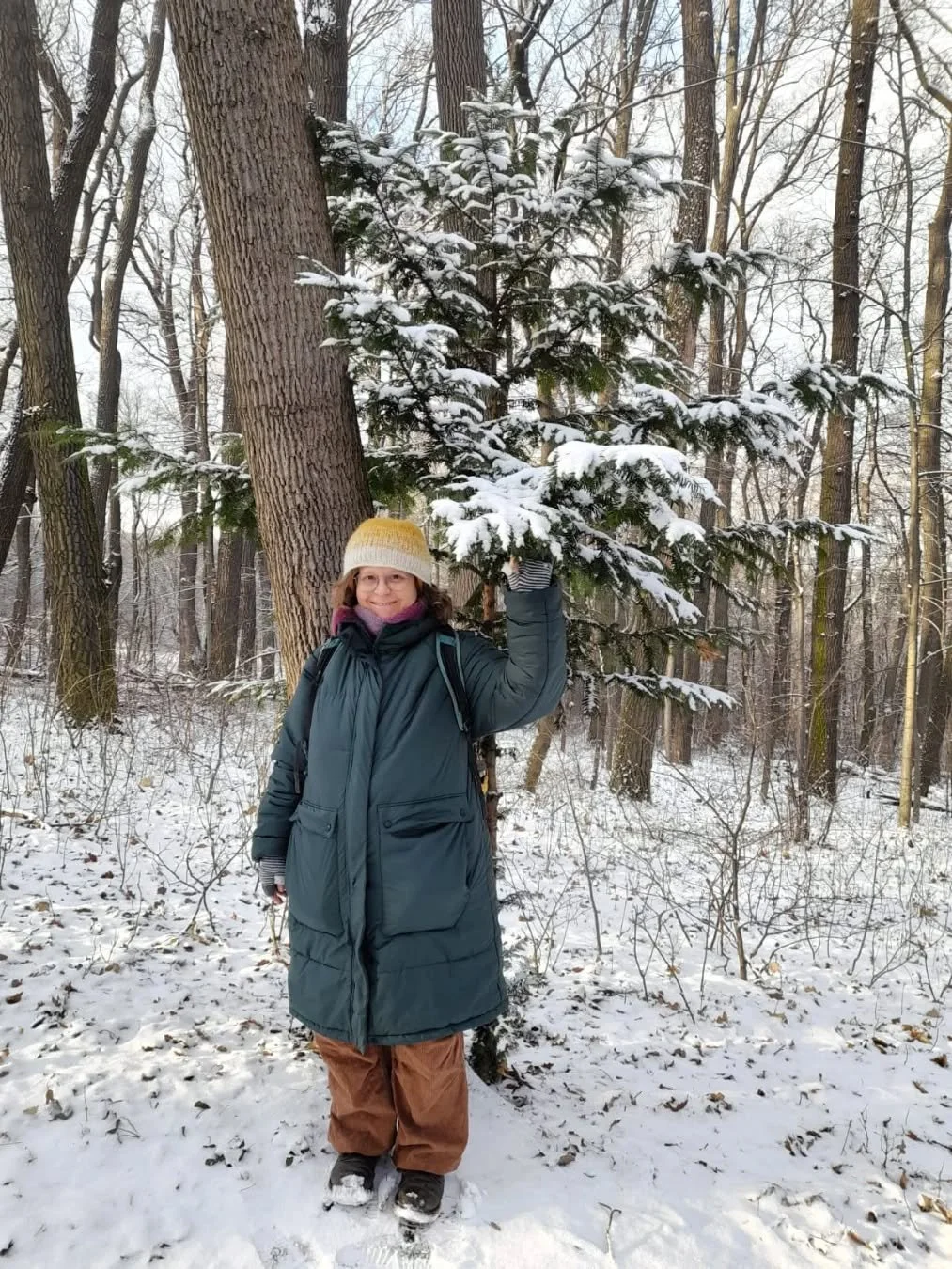 February greetings from me and a Yew tree friend that I met during a recent snow day walk before celebrating the new year of the fire horse.

With climate change accelerating we get so little snow in Vienna anymore that each of these days is truly ra