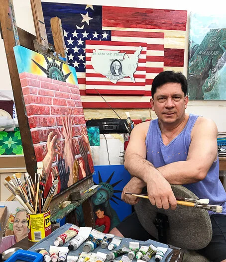 Raul Manzano at his studio.jpg