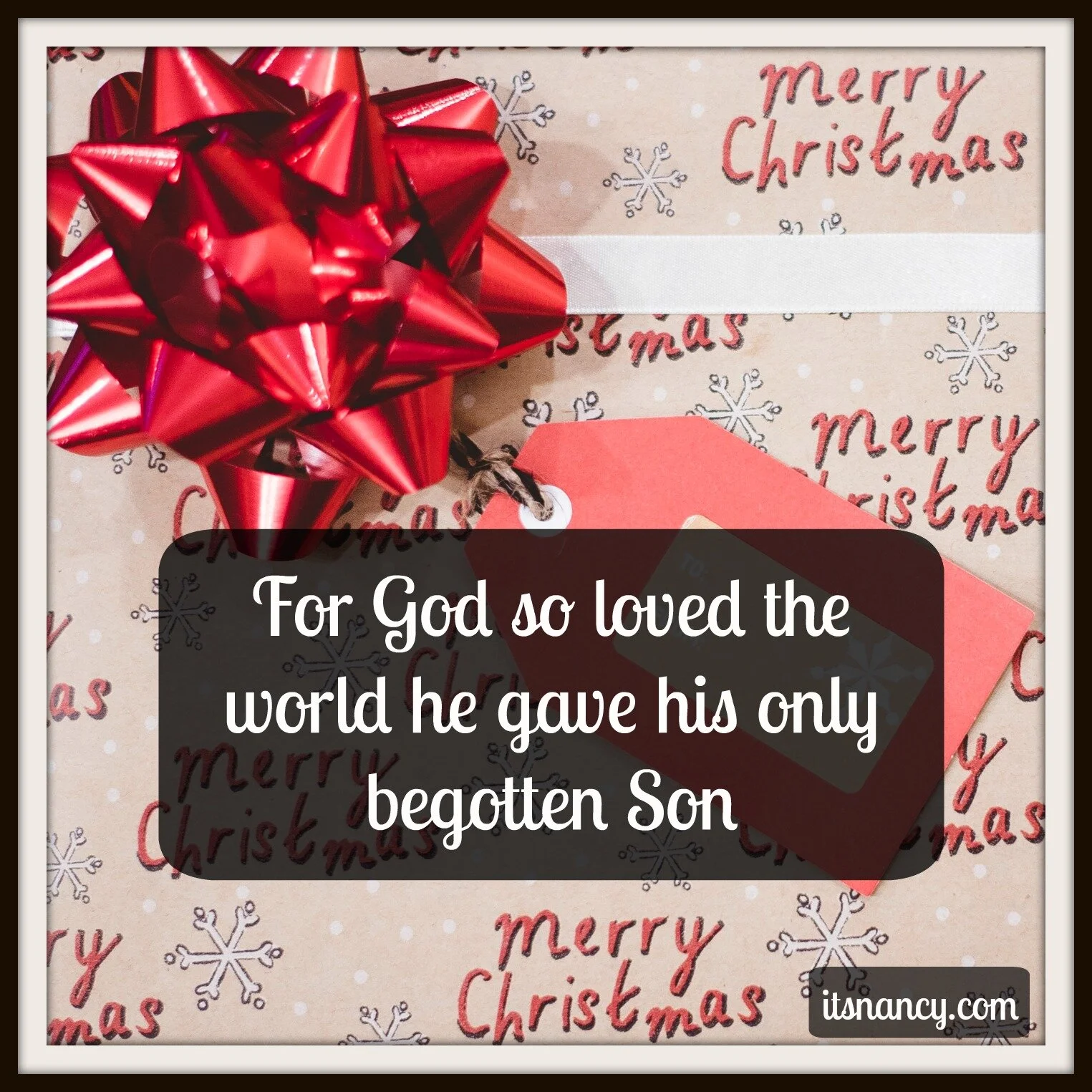 The Greatest Gift — Itsnancy.com