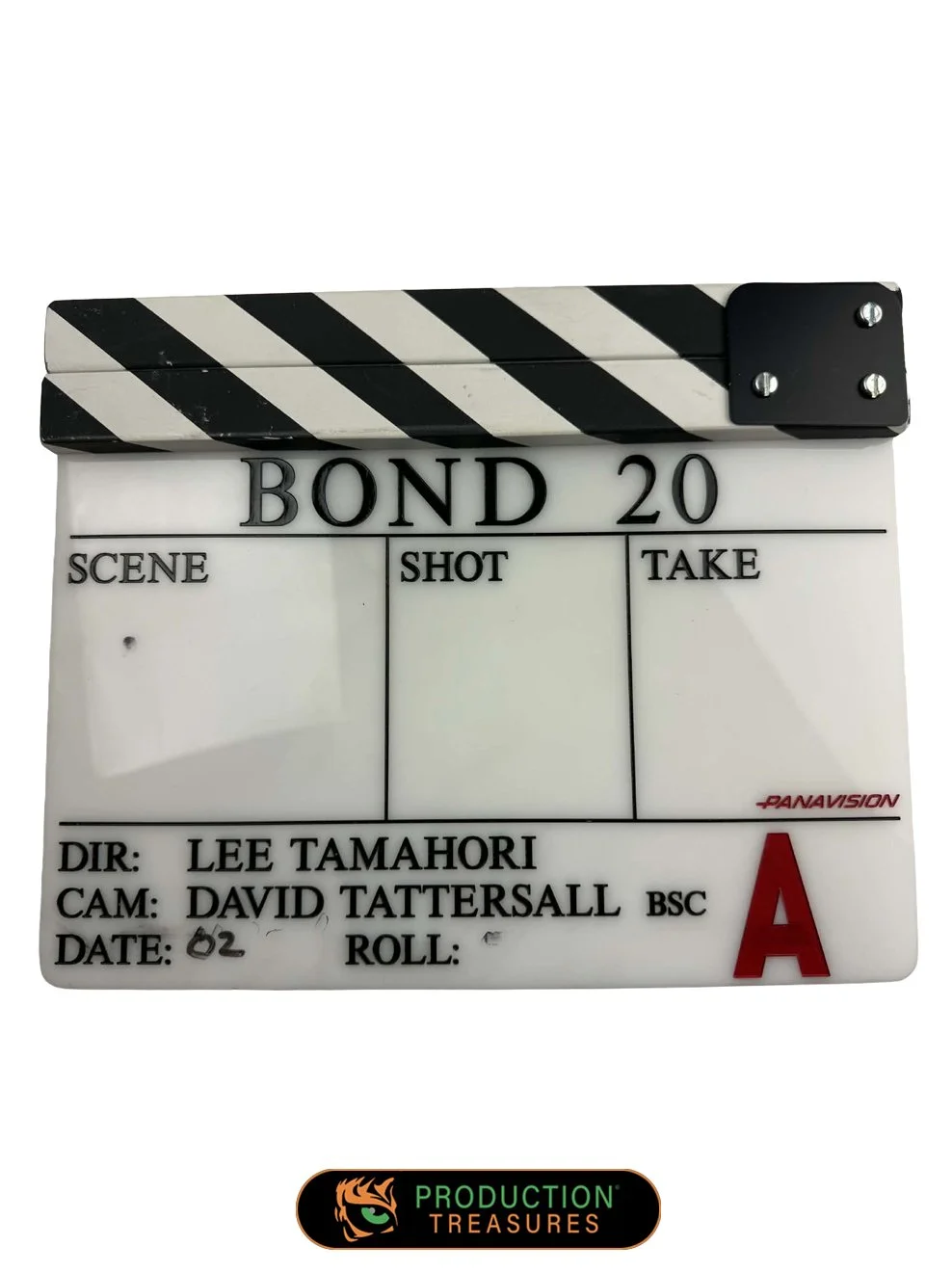 "Die Another Day" (2002) - Clapper from the film set.