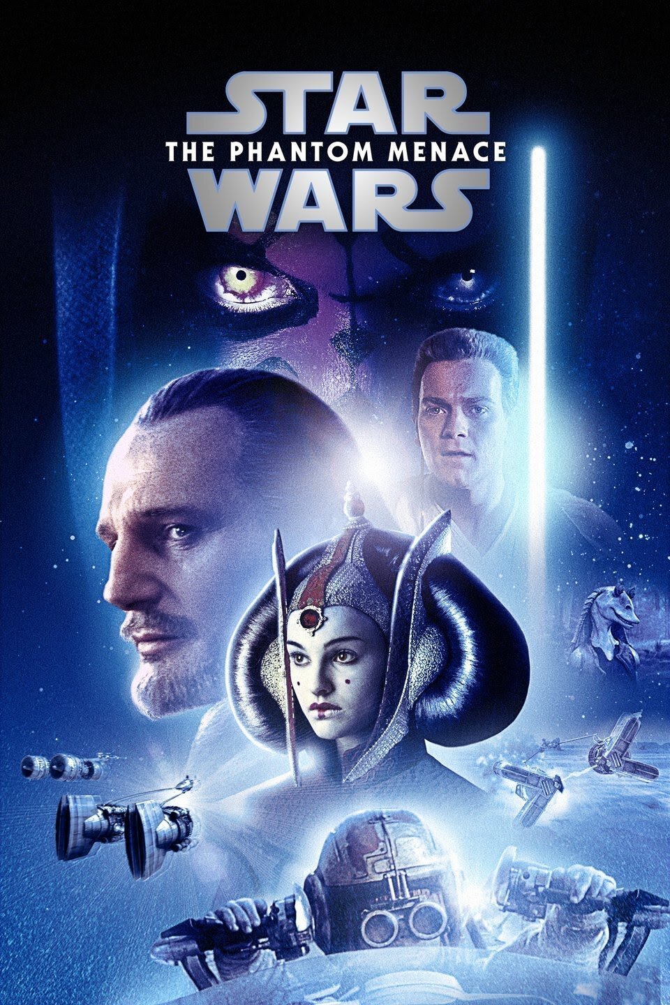 STAR WARS: THE PHANTOM MENACE (1999) - Qui-Gon Jinn's (Liam Neeson)  Lightsaber