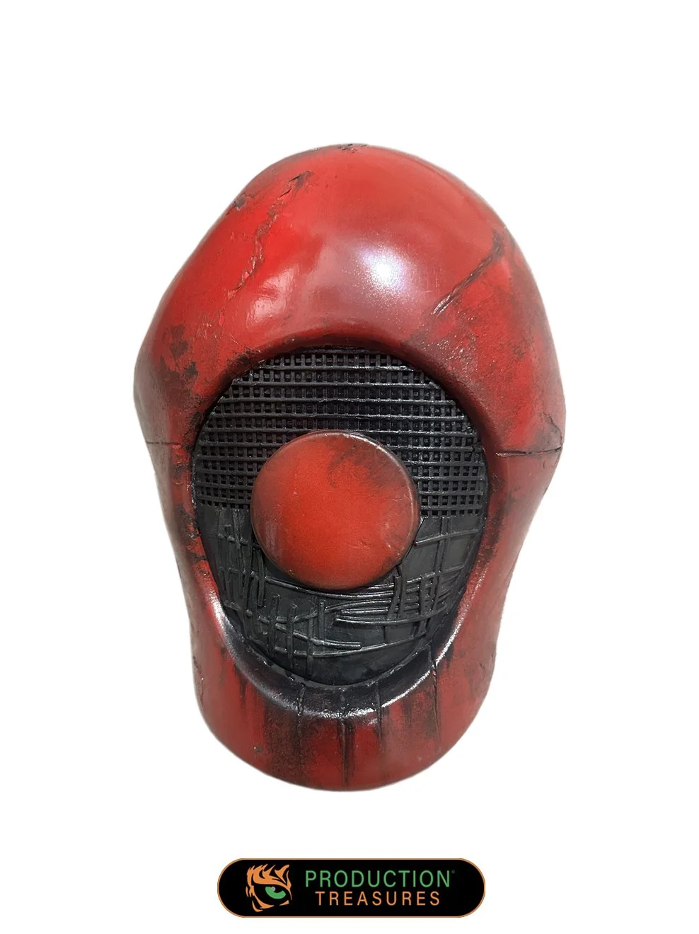 "Star Wars: The Force Awakens" (2015) - Guavian security soldier mask with post production added mesh.