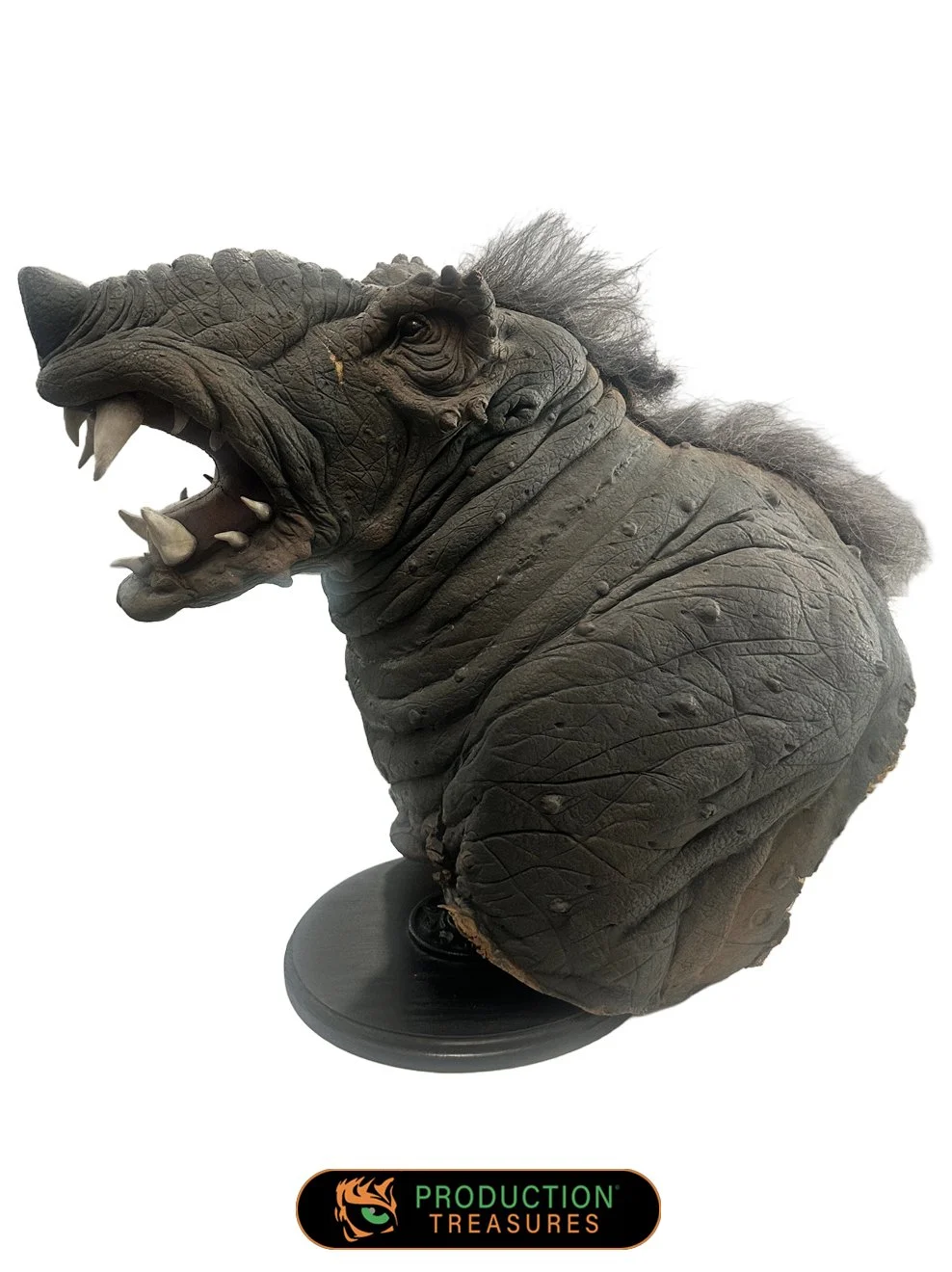 "Caravan of Courage: An Ewok Adventure" (1984) - 24"x22" foam latex boar-wolf hand puppet.