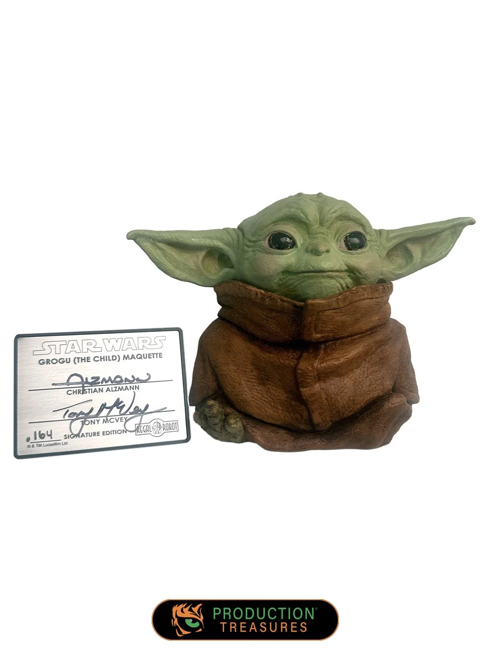 "The Mandalorian" (2019) - Limited edition Regal Robot concept Grogu maquette.