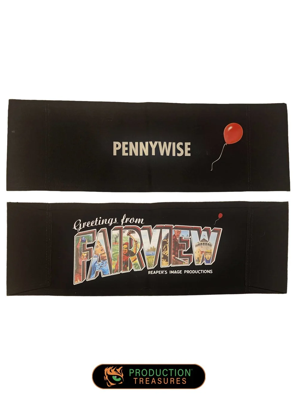 "It: Welcome To Derry" (2025 - ) - Pennywise (Bill Skarsgård) set chair back.