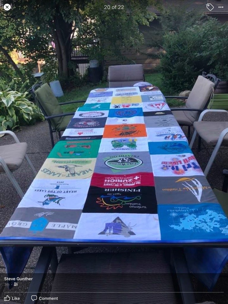 T-shirt tablecloth
