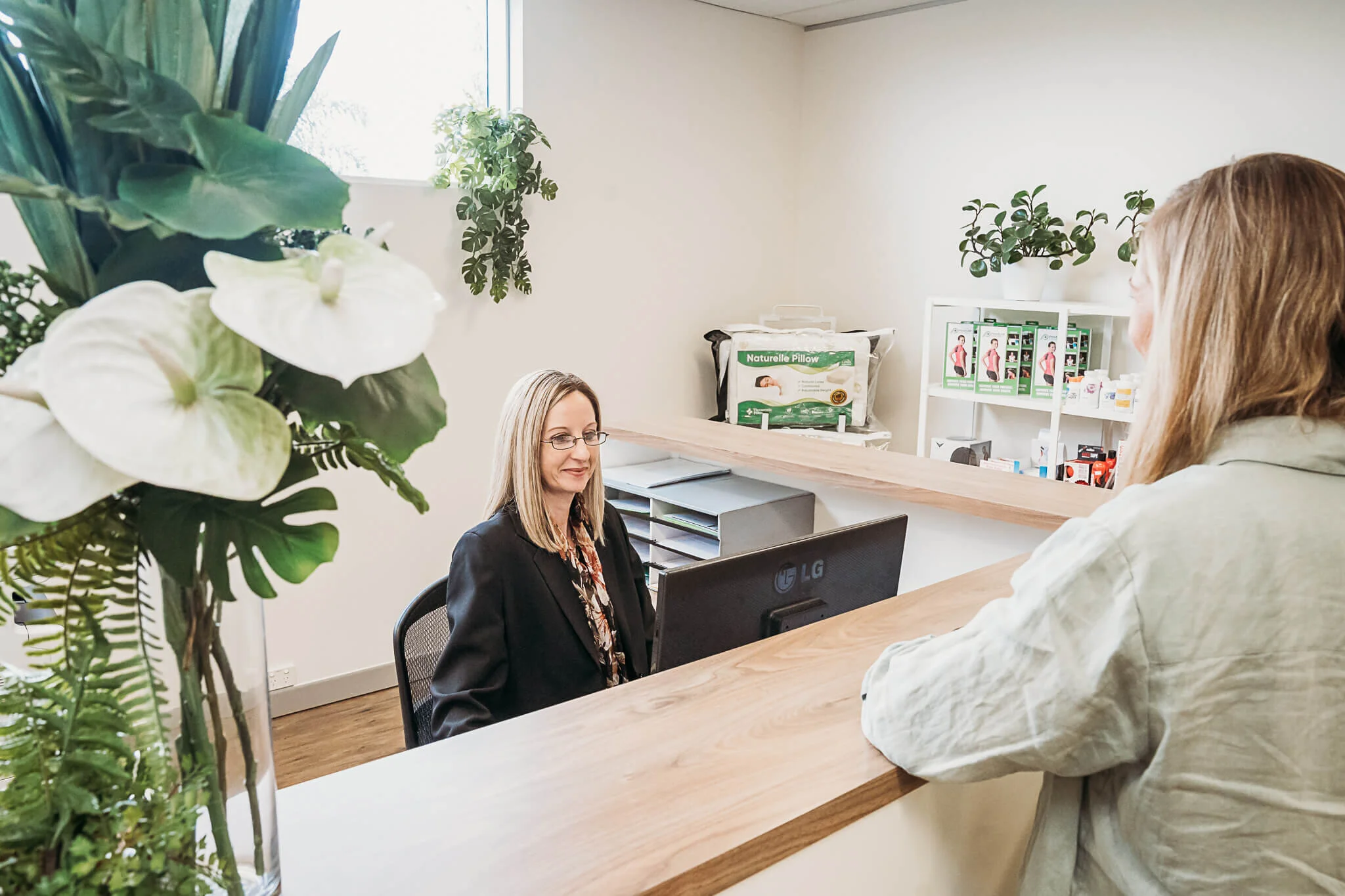 Our warm and professional staff will greet you on entrance