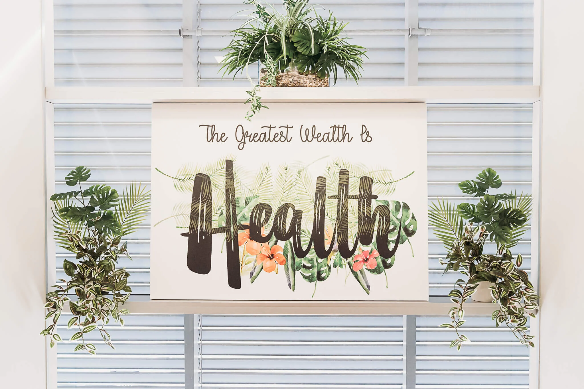 We believe your greatest wealth is health