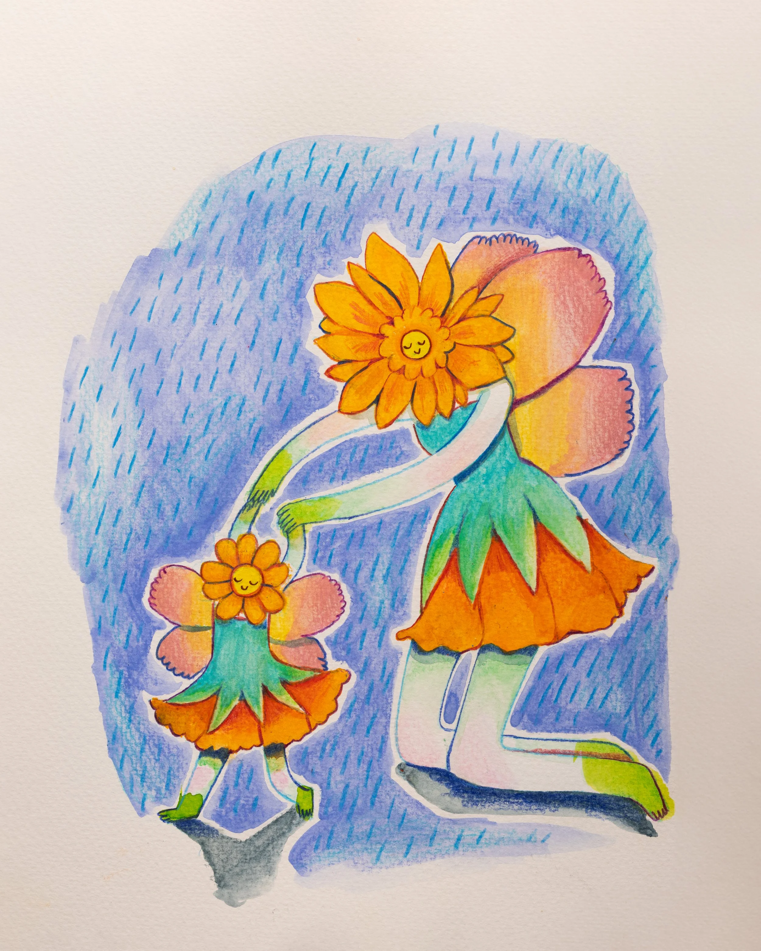 Sienna's watercolor flowers-2.JPG