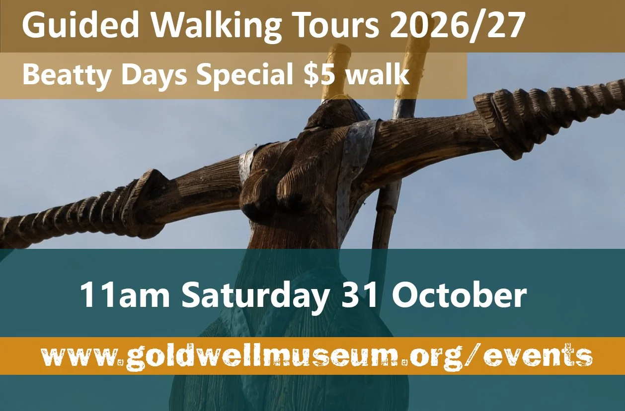 Goldwell Museum Walking Tour - 11am 31st October 2026