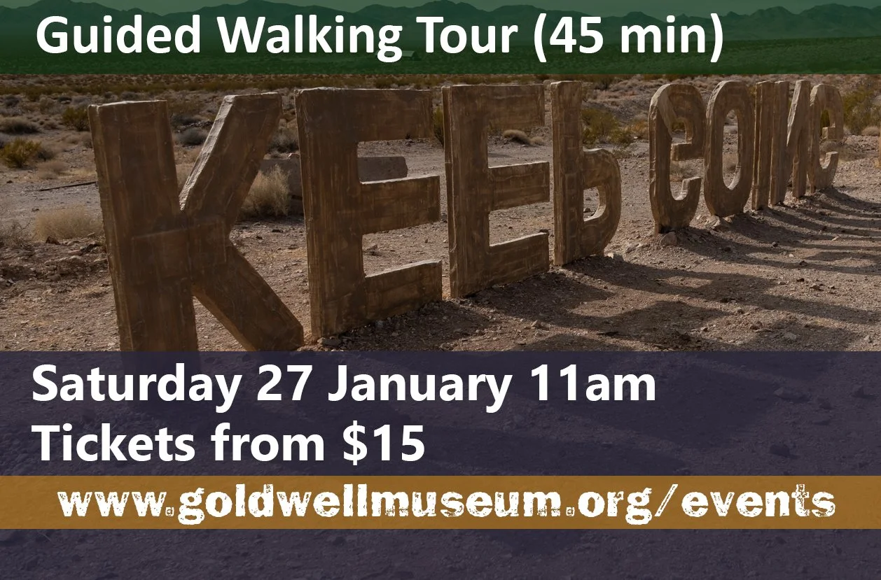 Goldwell Museum Walking Tour - 11am 30th January 2027
