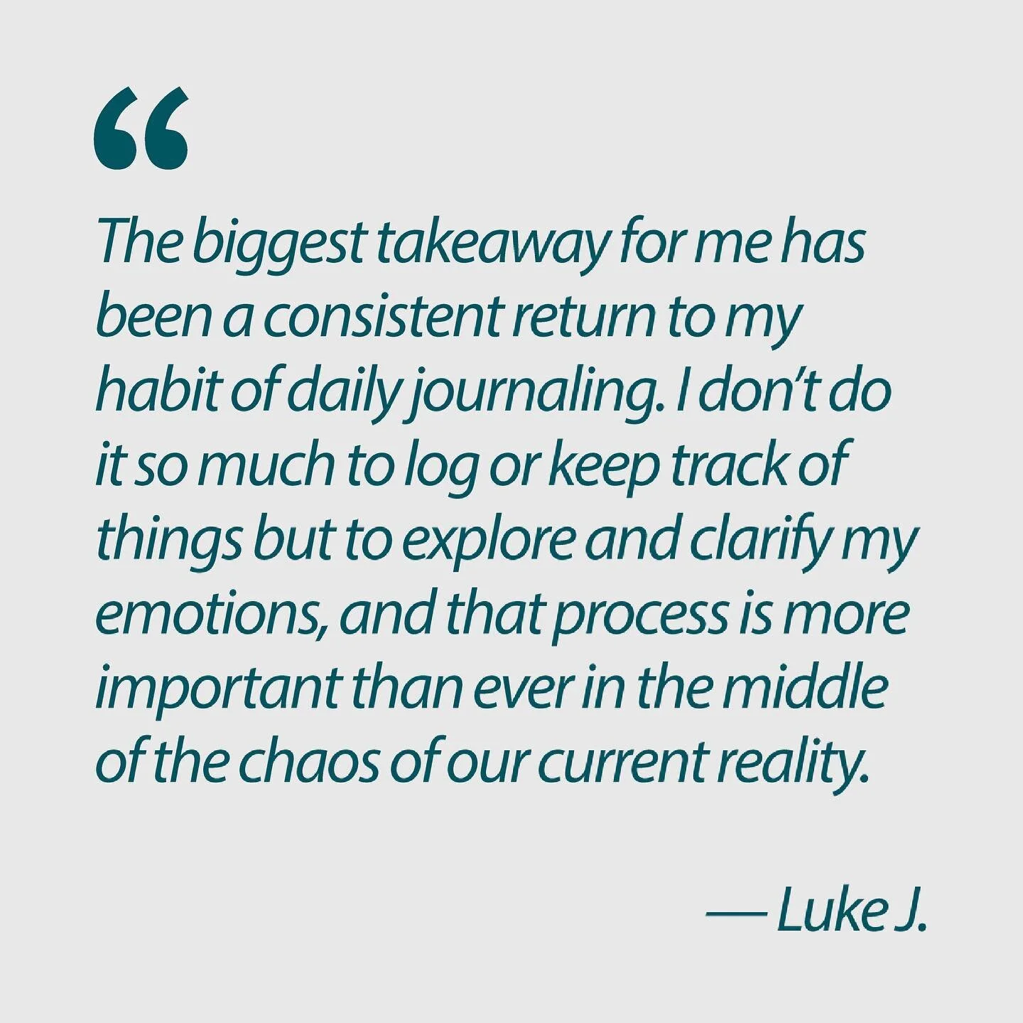 A big thanks to Luke for sharing his experience.