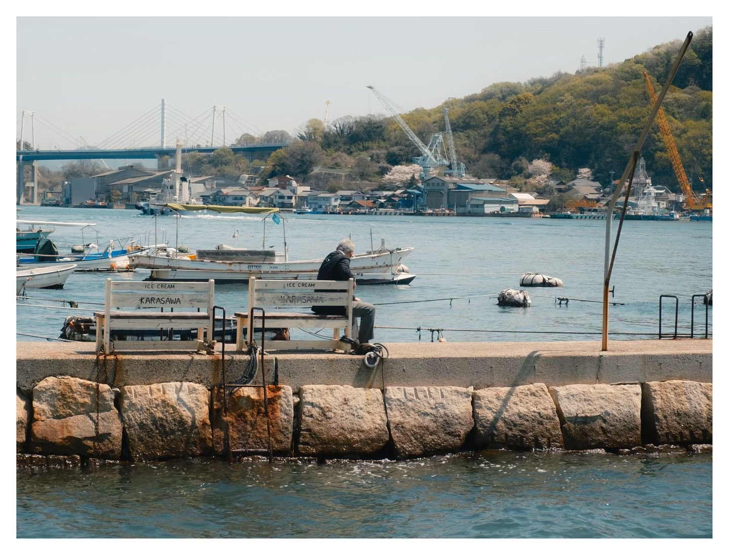Ice cream benches 
Onomichi, Japan 2024