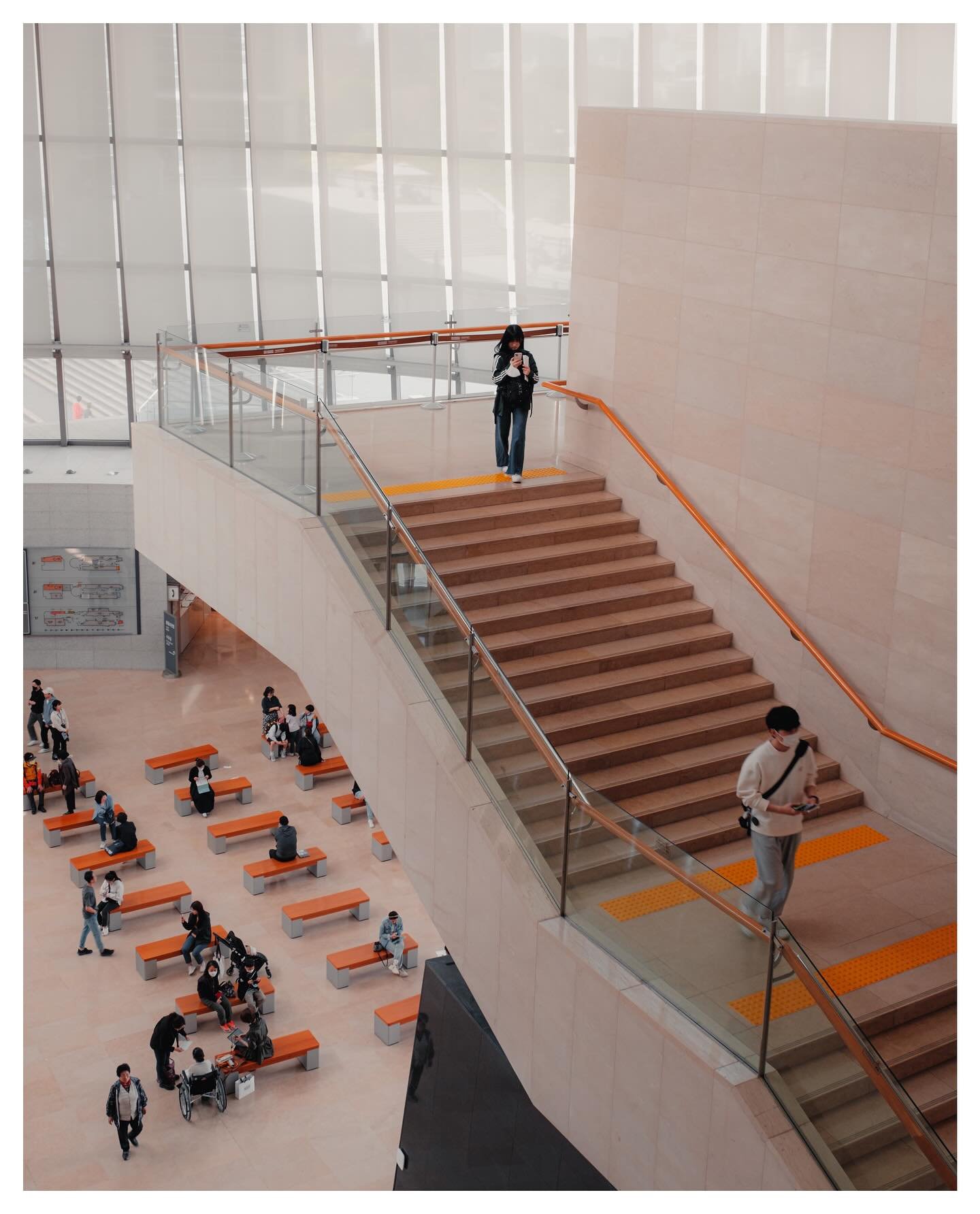 Layers of stairs 
Seoul 2023