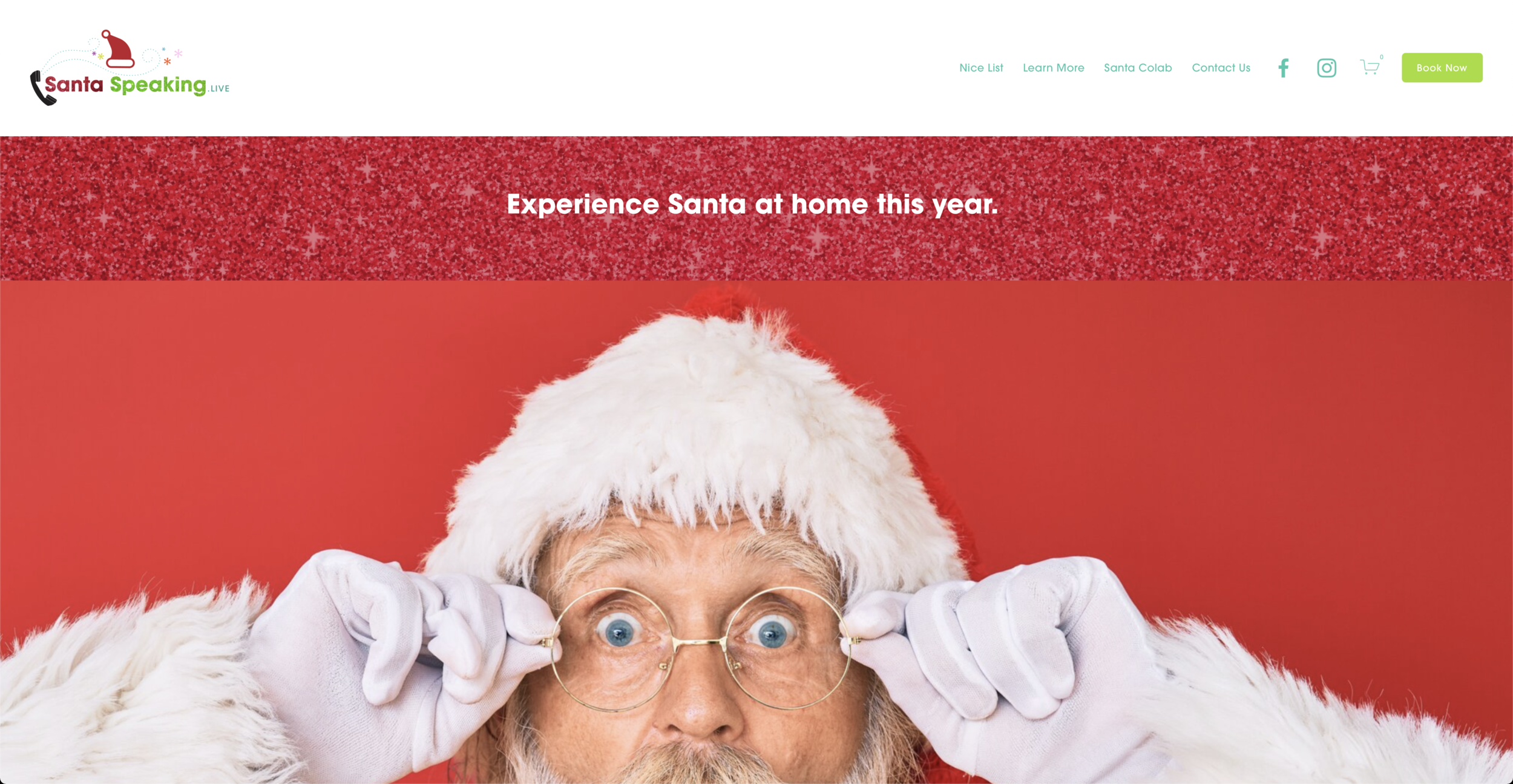 Santa Speaking Live
