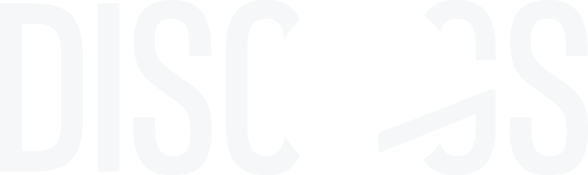 Modernized Discogs concept logo design featuring a colorful vintage vinyl record and integrated turntable tonearm typography.