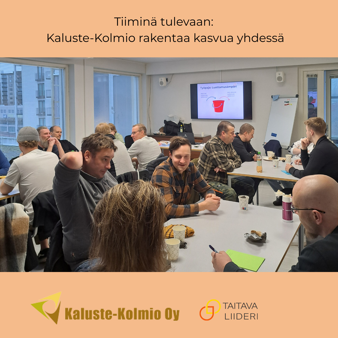 Tiiminä tulevaan: Kaluste-Kolmio rakentaa kasvua yhdessä