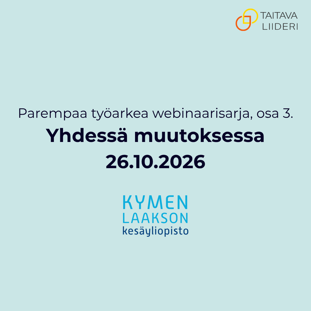 Yhdessä muutoksessa