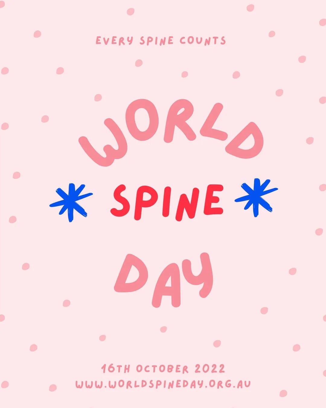 WORLD SPINE DAY - 16th October. 

We are celebrating something we all have... spines. 
Our spine is something that we use every second of every day and we don't get to replace it or order a new one!! 

This month we are going to focus on all things s