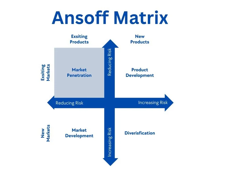 A4 Ansoff Matrix — Your Business Room