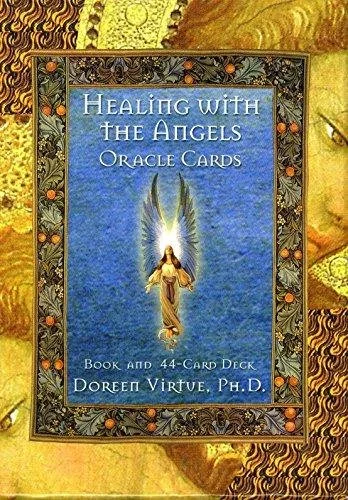 Healing with the Angels 44 Oracle Cards and Guidebook by Doreen Virtue OOP Complete Set