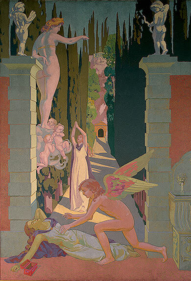 Panel 4 The vengeance of Venus, 1908