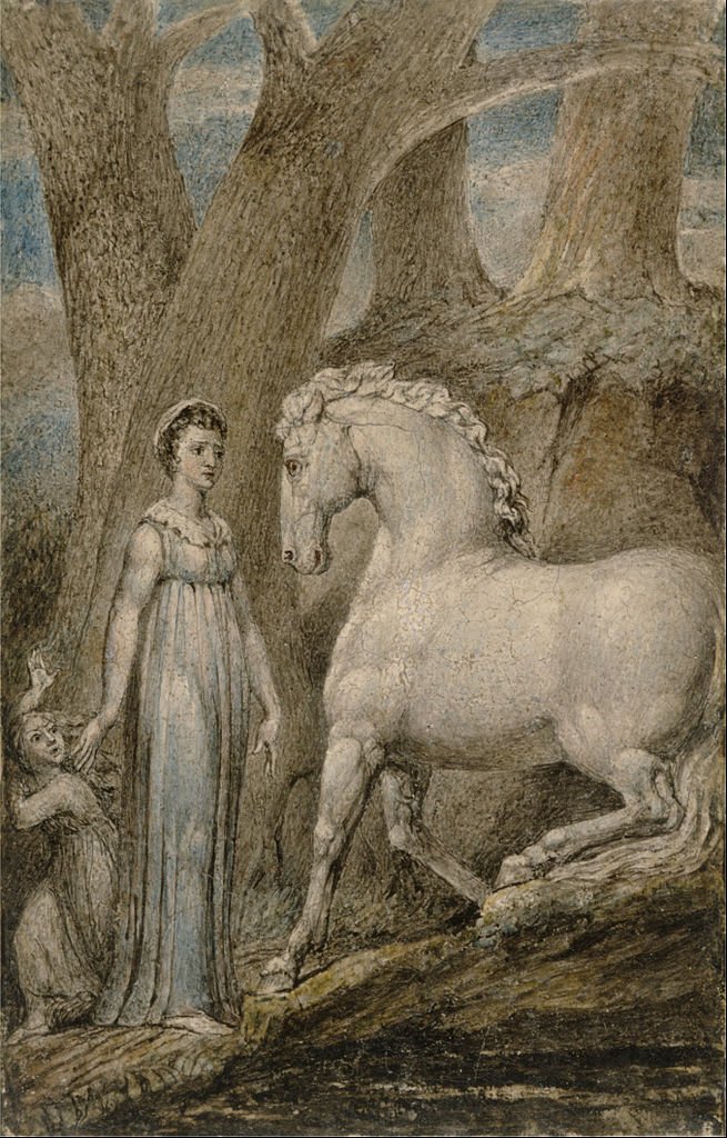 The Horse by William Blake, 1805