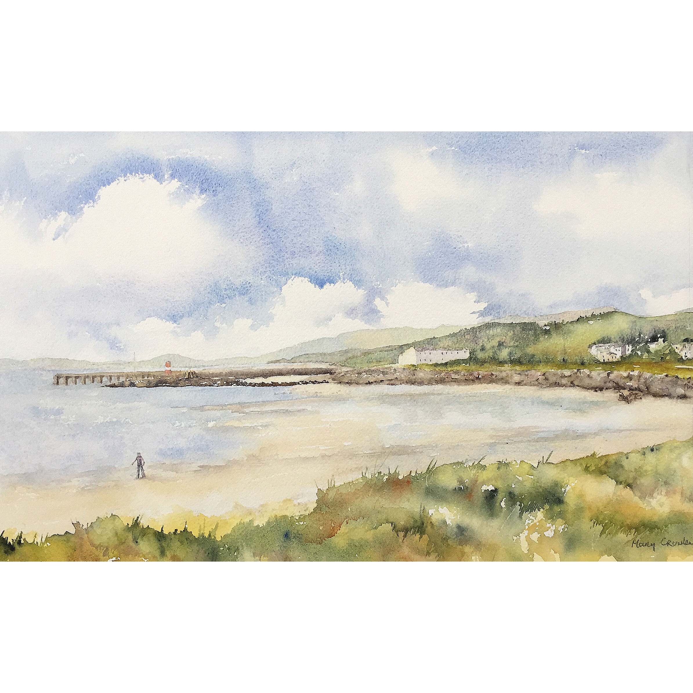Gateway to Inishowen; The landscape shows the backdrop of Buncrana Pier and Lough Swilly, all entering Inishowen through Buncrana are treated to this view.