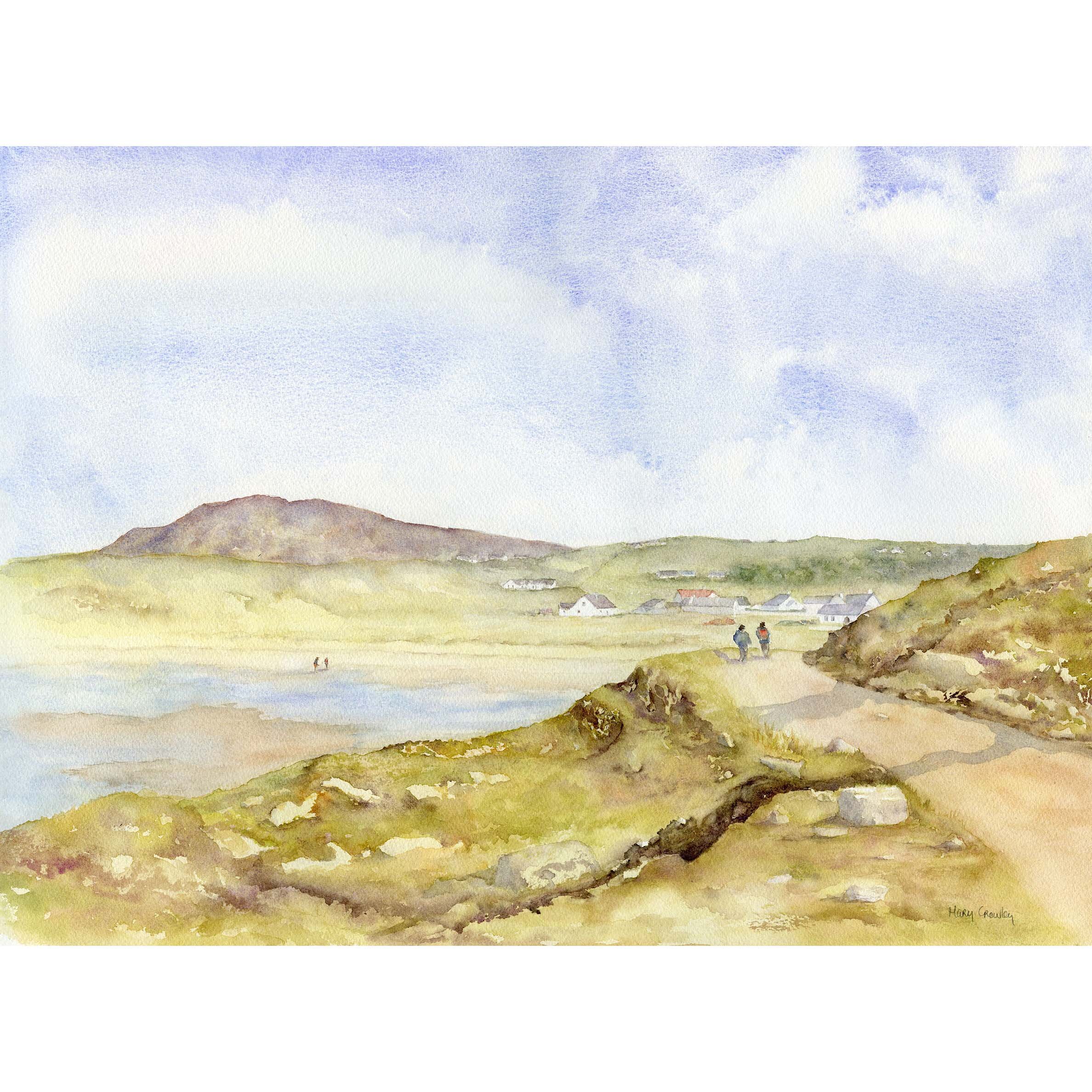 The View from Mamore Gap Walk. Mamore Gap looks over the land of Urris,