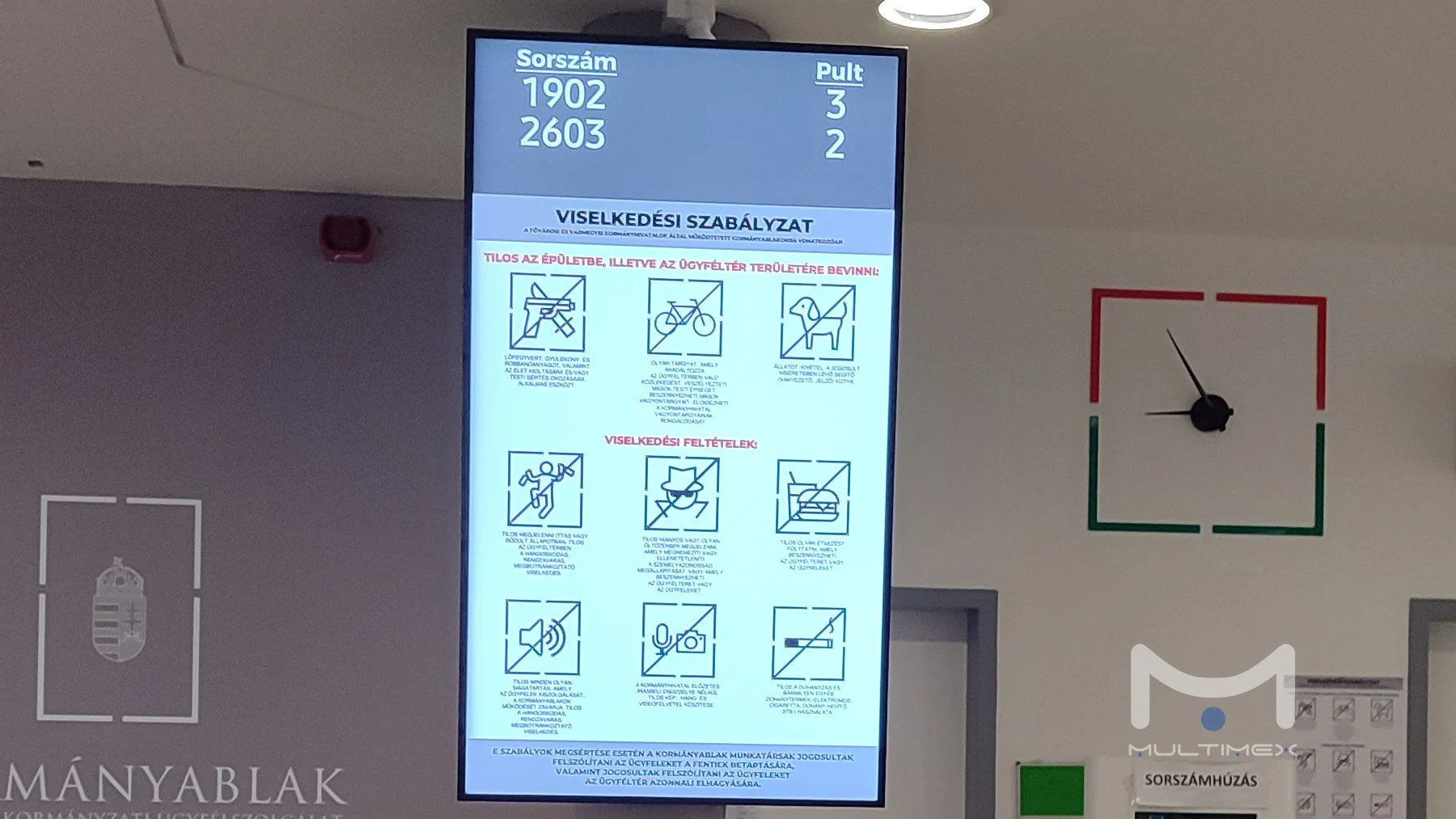 Digital Signage megoldások a magyarországi kormányablak hálózatban