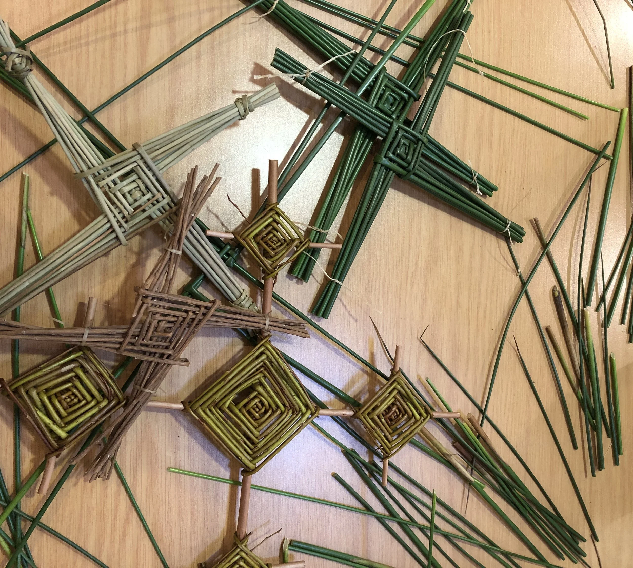 Crosóg Bhríde/St Brigid's Cross Weaving Workshop: Friday 30th January