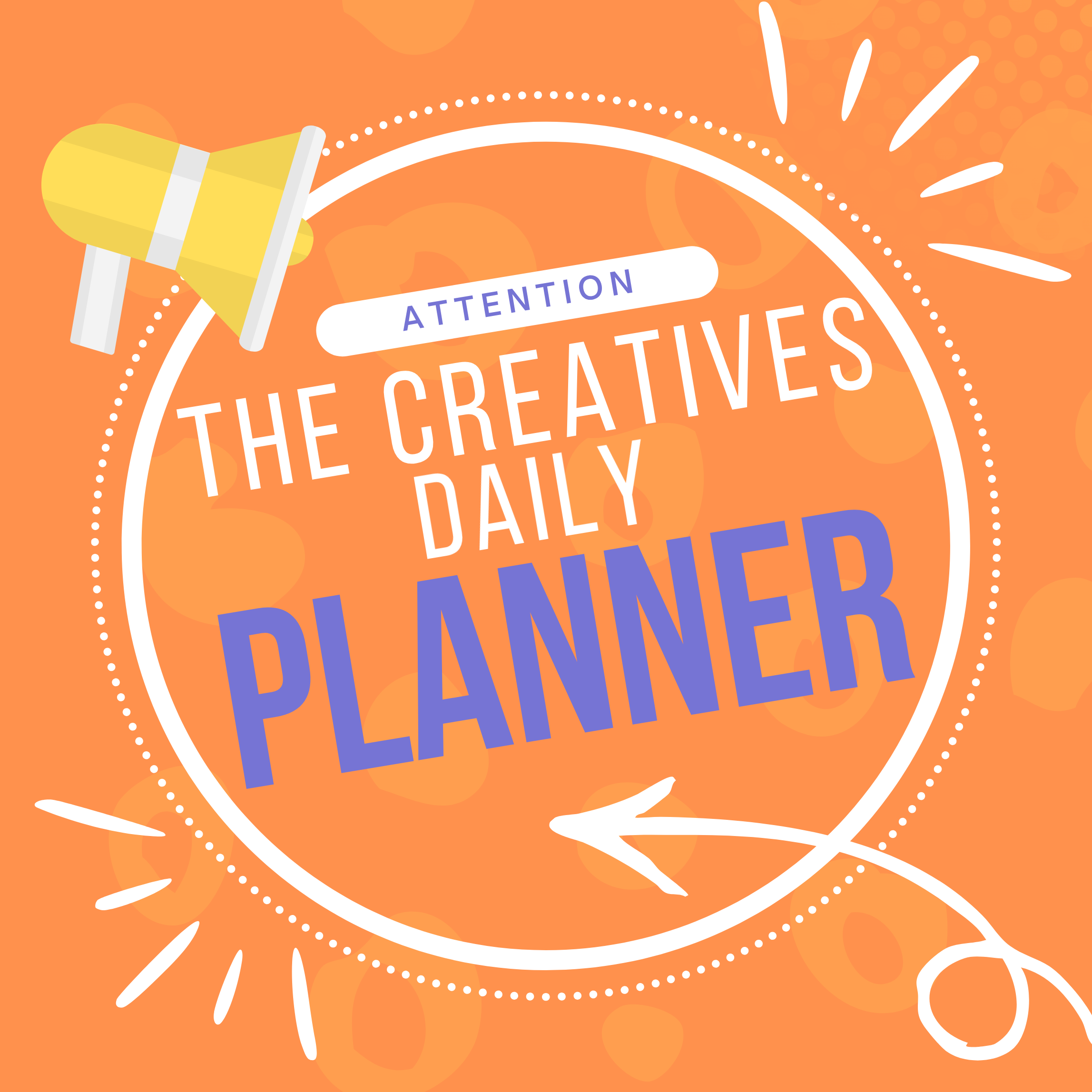 The Creatives Daily Planner for iPad/tablet or printable