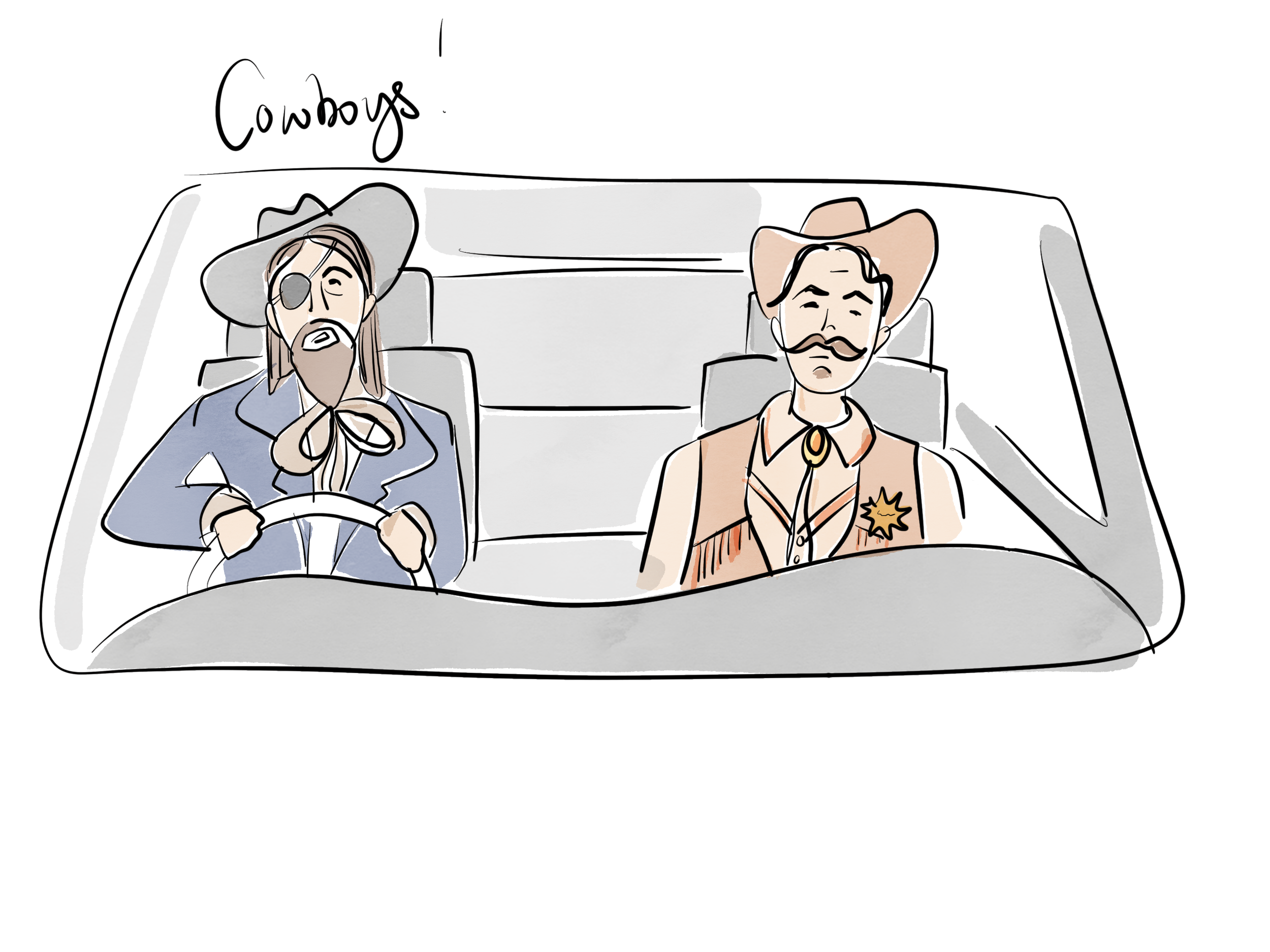 Wild West Cowboy Costume Design by Patrick Jack Sky Commercial.PNG