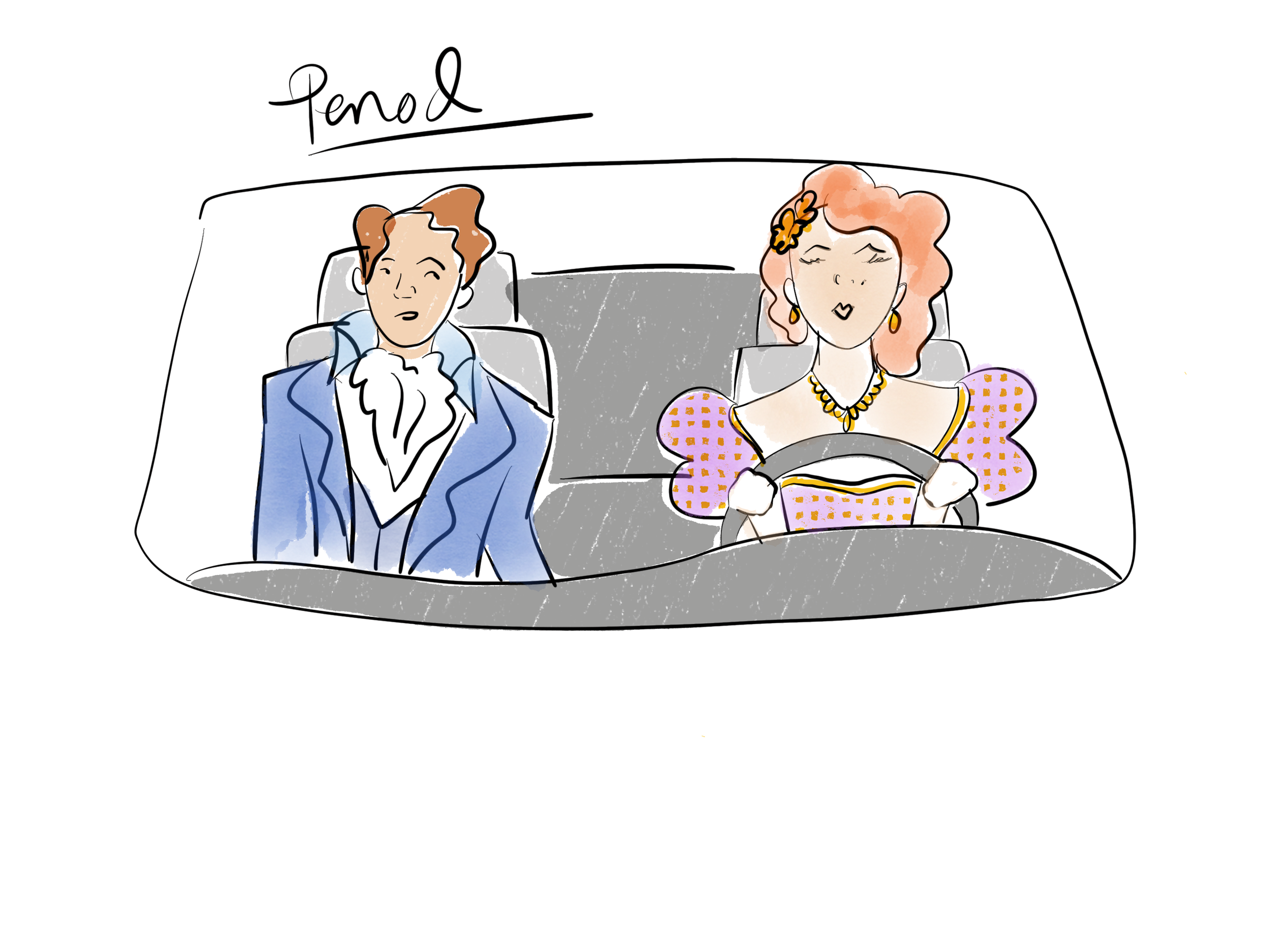 Period costume design for car commercial by Costume designer and stylist Patick Jack.PNG