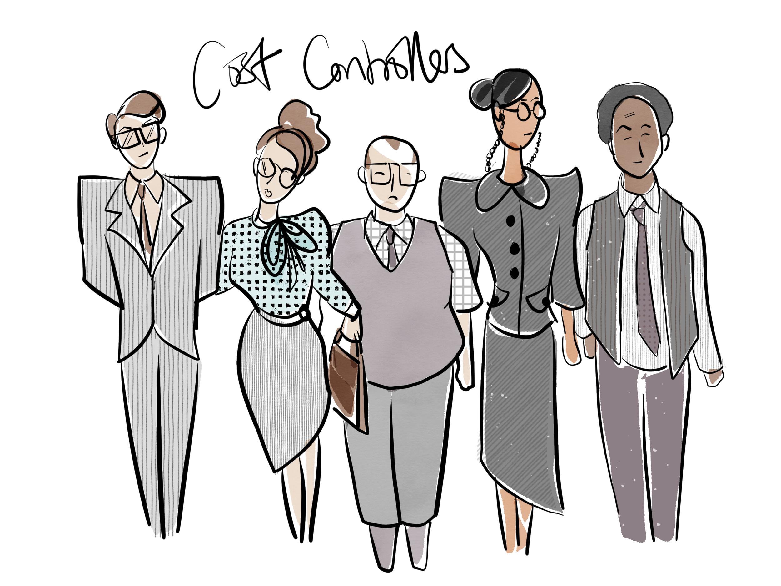 1980s office wear costume design. by Patrick Jack Designs.PNG