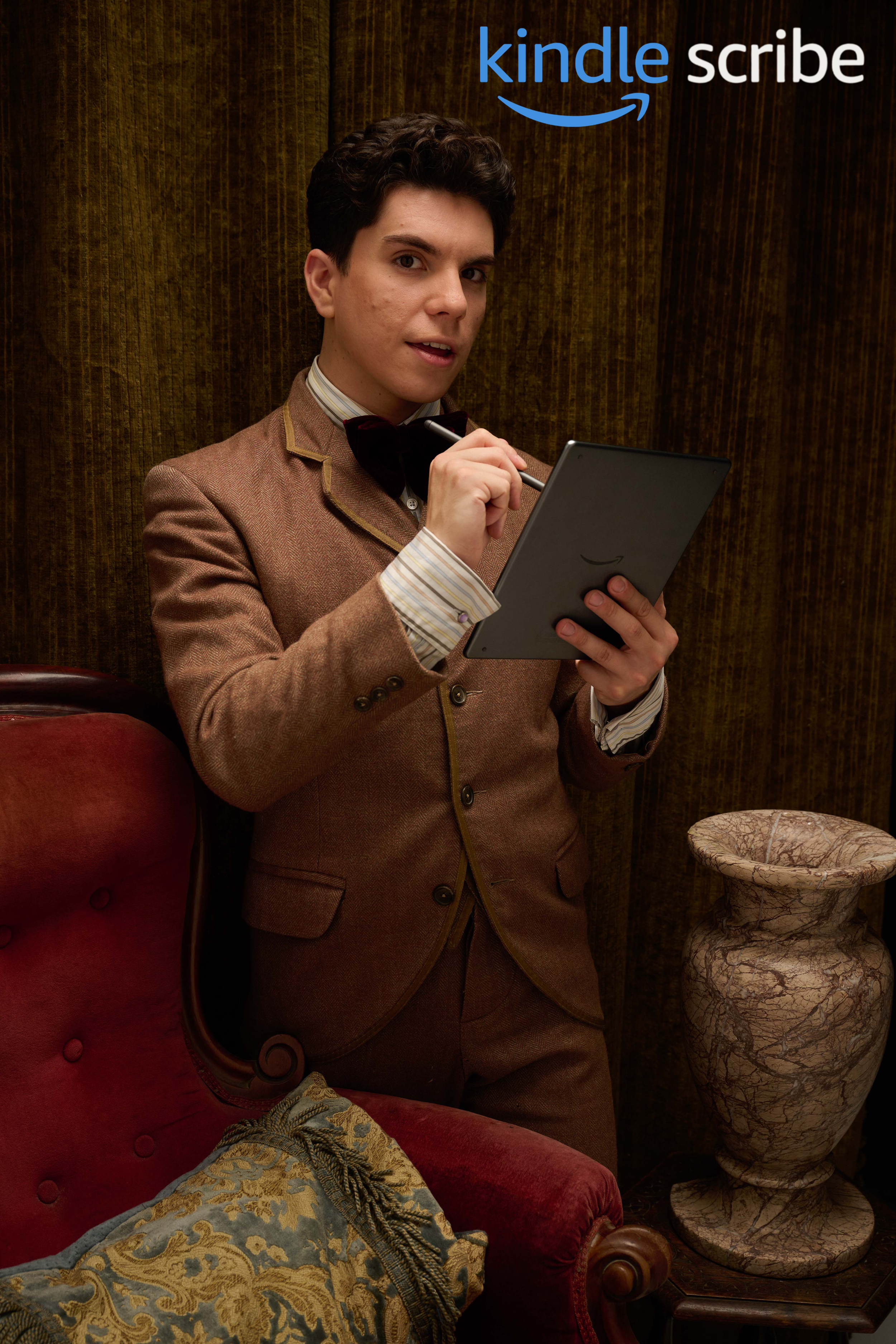 Amazon Kindle Scribe Ad Costume Designer Patrick Jack 4.png