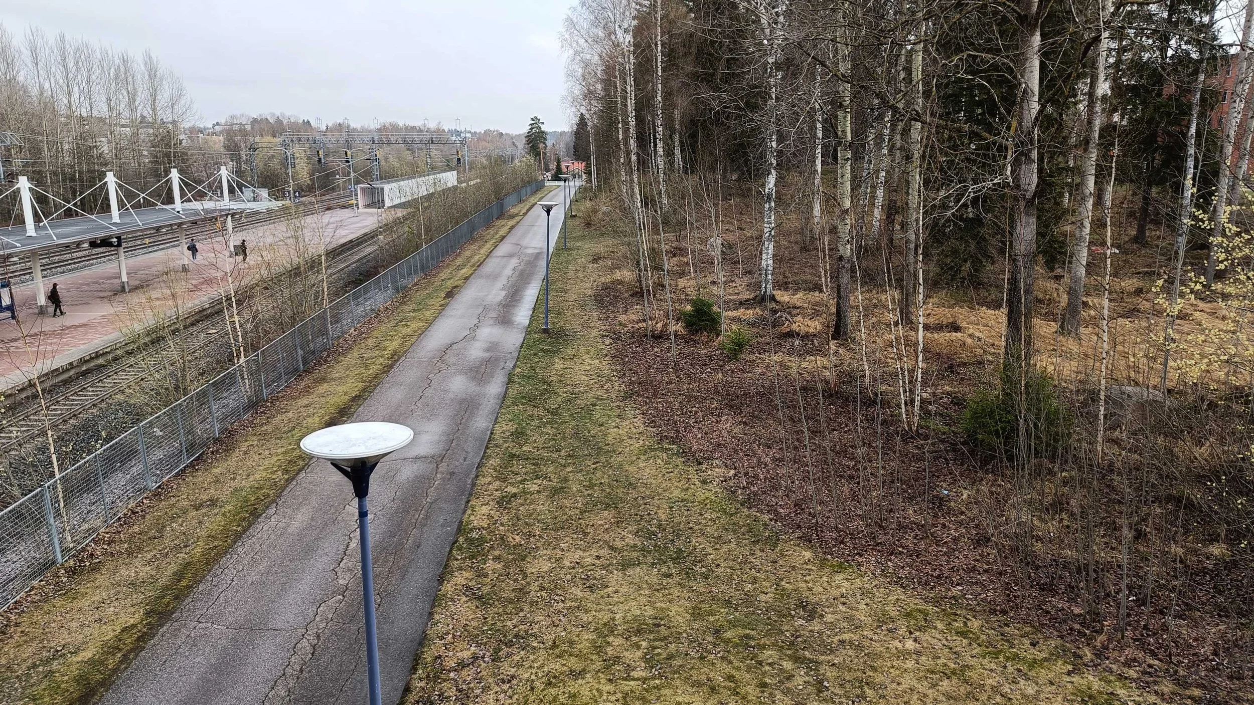 Graffitiaidan suunniteltu paikka Havukoskella.