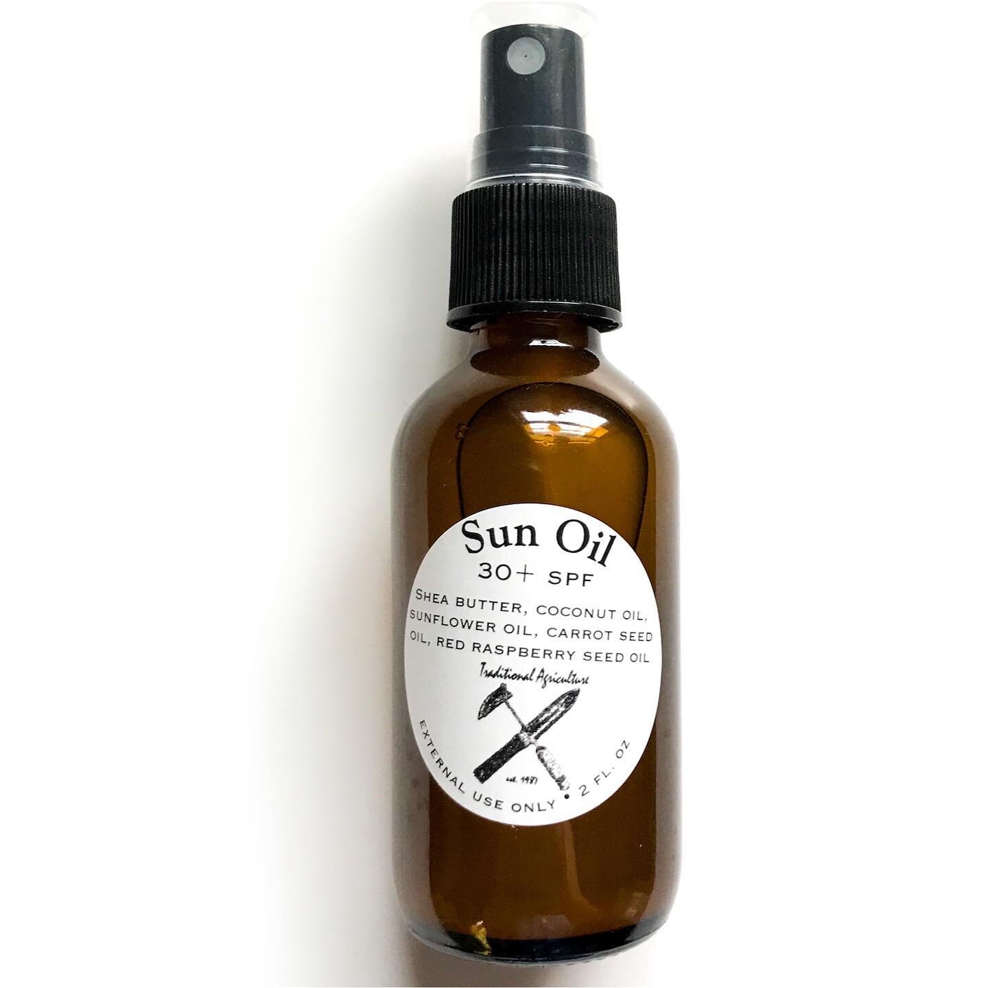 This Body Oil can be used daily for hydration head to toe. This oil can also substitute as a tanning oil, providing you with SPF 30. 🌞

Shae Butter, Coconut &amp; Sunflower Oils to keep your skin moisturized. Raspberry &amp; Carrot Seed Oils to help