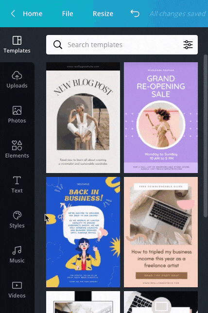 Prometheus Canva Style How to Use 'Styles' in Canva — my social designer