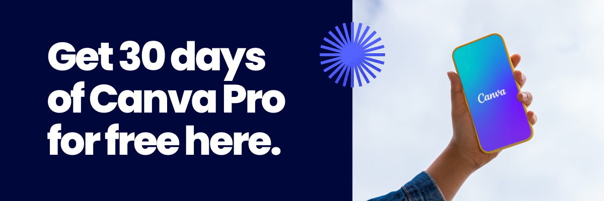 Get 30 Days of Canva Pro for Free