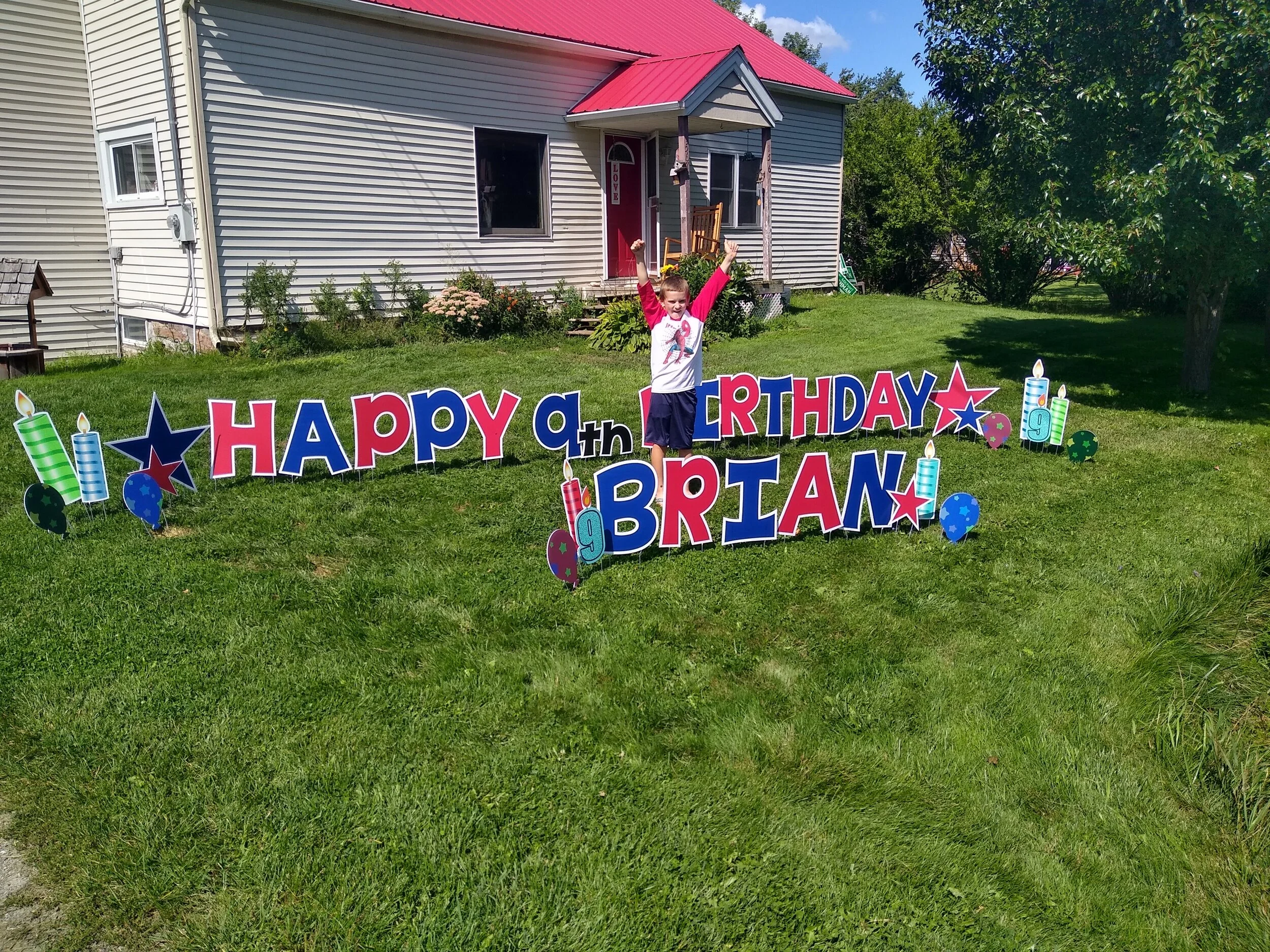 Brian is 9