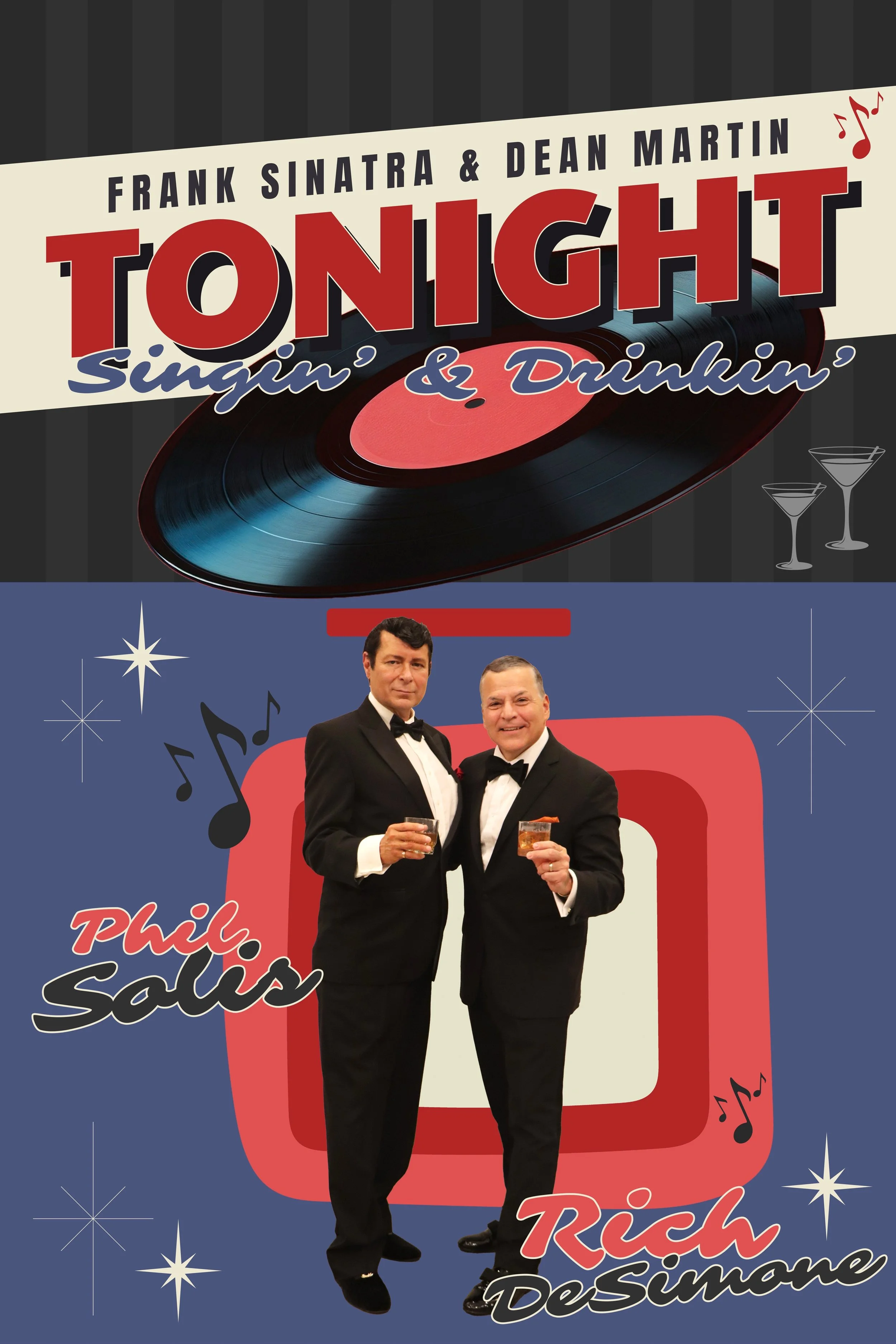 FRANK SINATRA + DEAN MARTIN