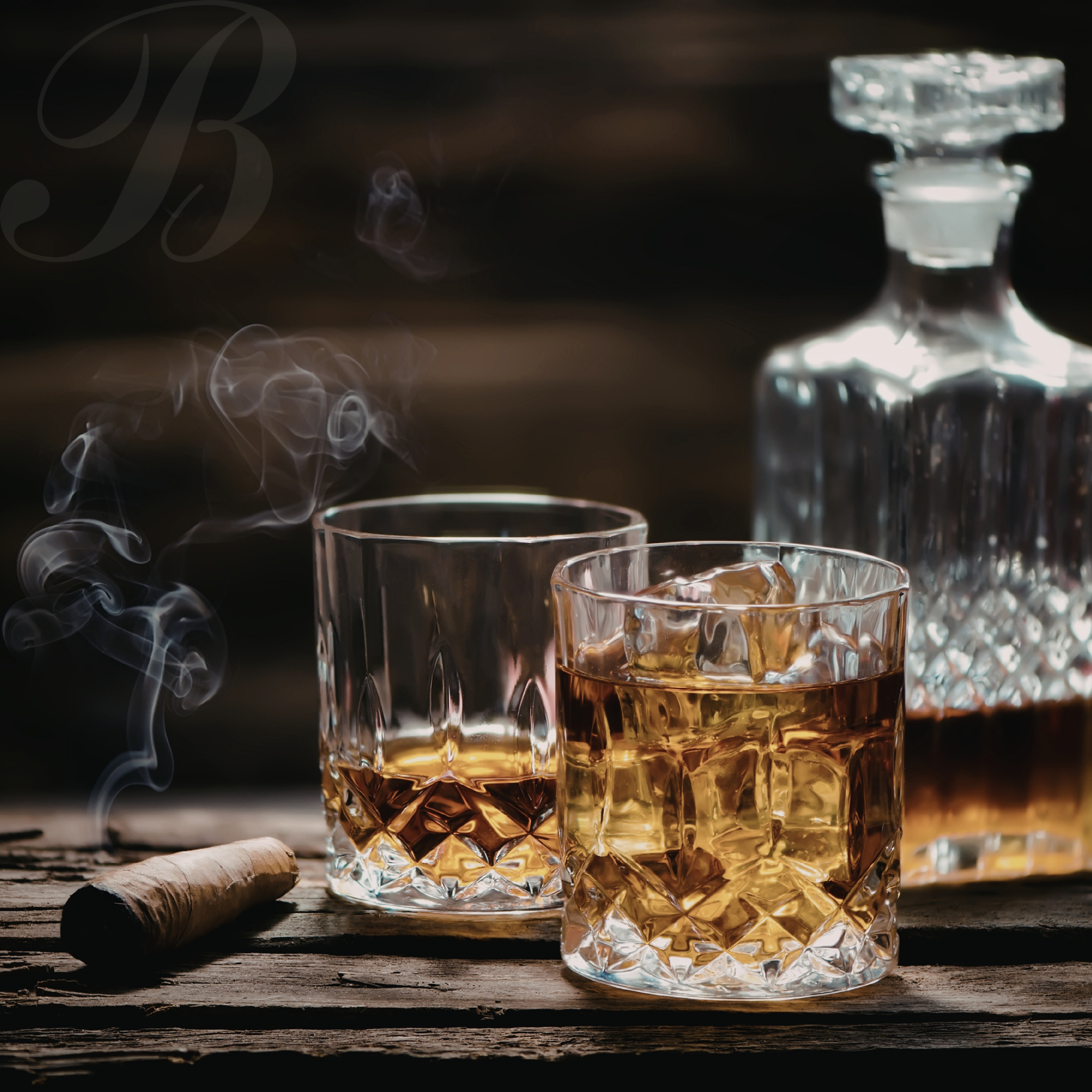BOURBON + CIGARS -BROTHERS IN BOURBON
