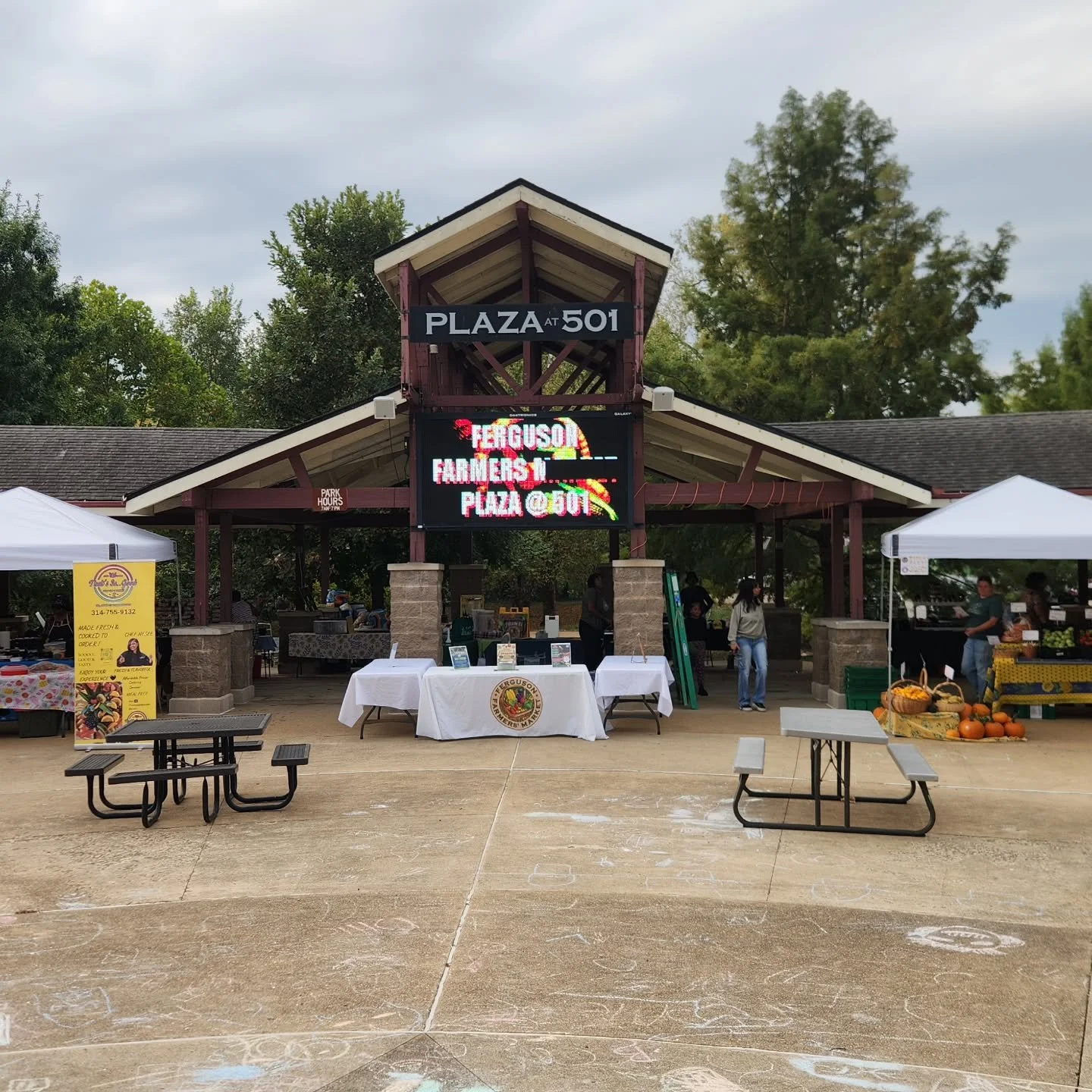 Old memories, back at the Ferguson Farmers Market!